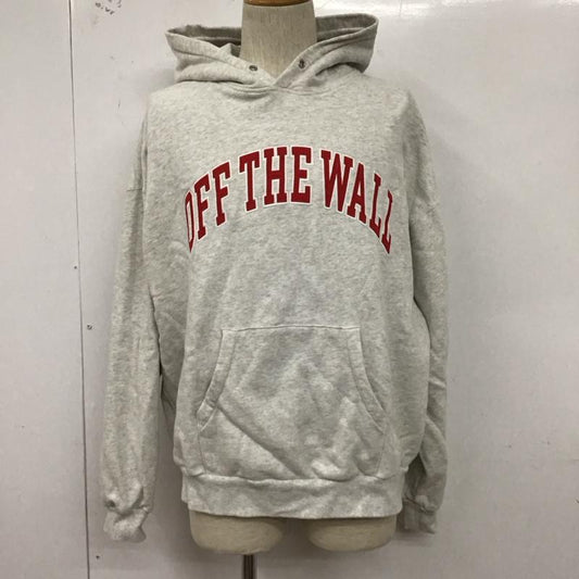 バンズ VANS パーカー 長袖 長袖パーカー プルオーバーパーカー スウェット M ロゴ、文字 灰 / グレー /  メンズ USED 古着 中古 10127738