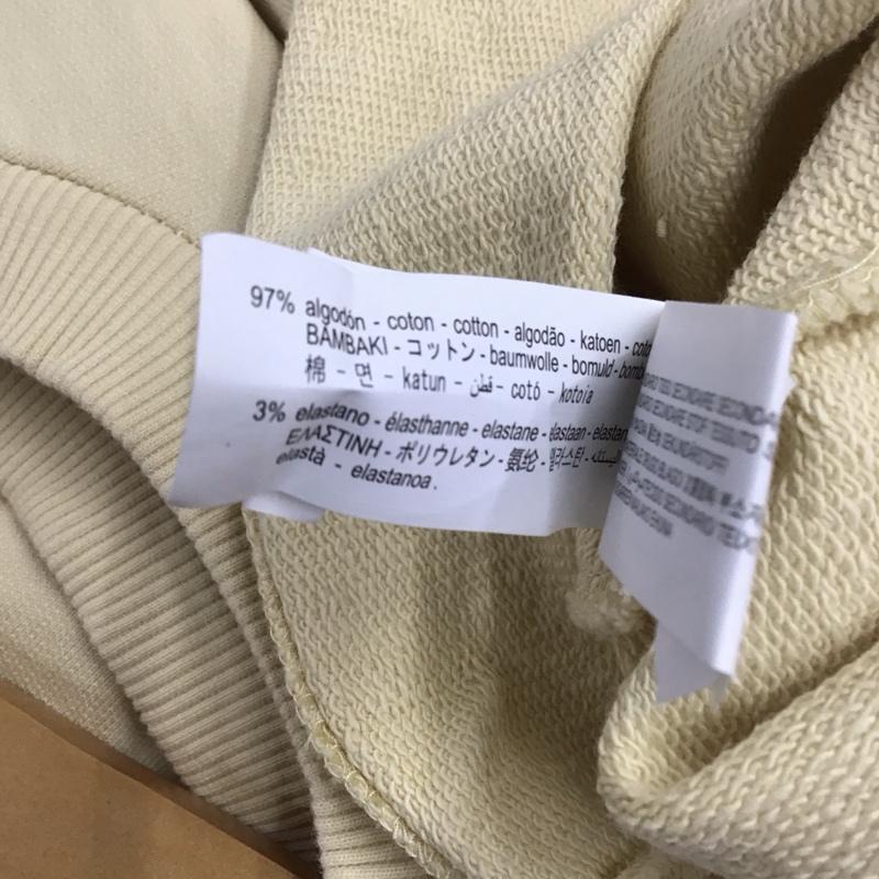 ザラ ZARA トレーナー 長袖 S 無地 黄 / イエロー / レディース USED 古着 中古 10136873