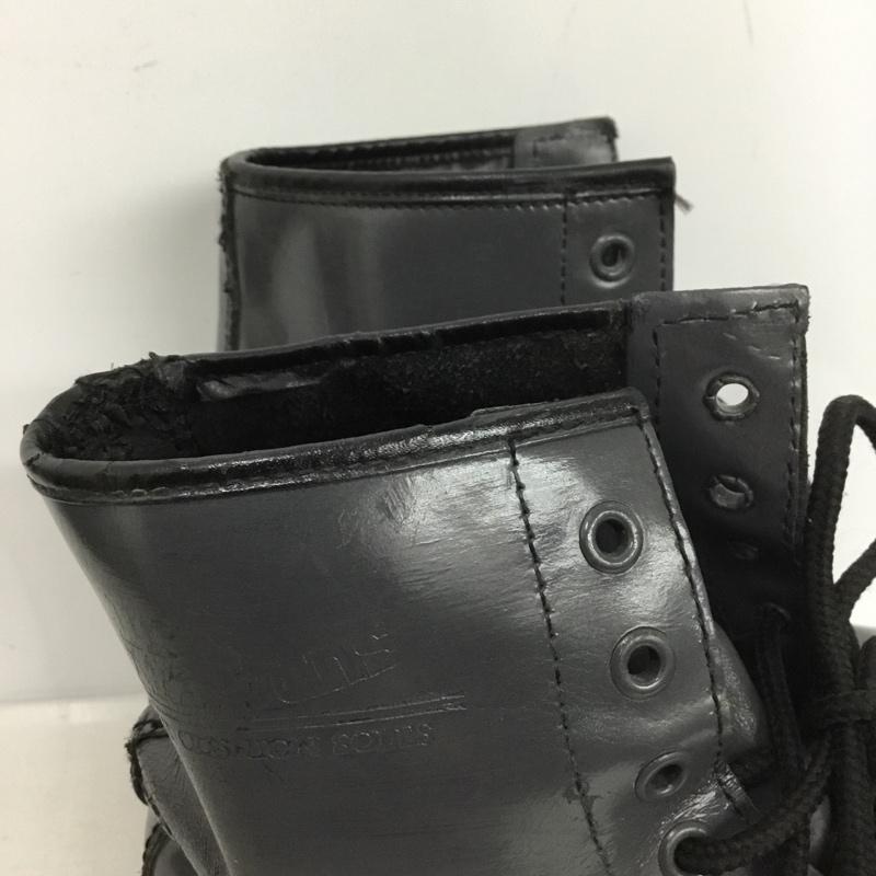 ドクターマーチン Dr.Martens ブーツ ショートブーツ 8ホール UK6 イングランド製 ロゴ、文字 灰 / グレー / メンズ USED 古着 中古 10145777