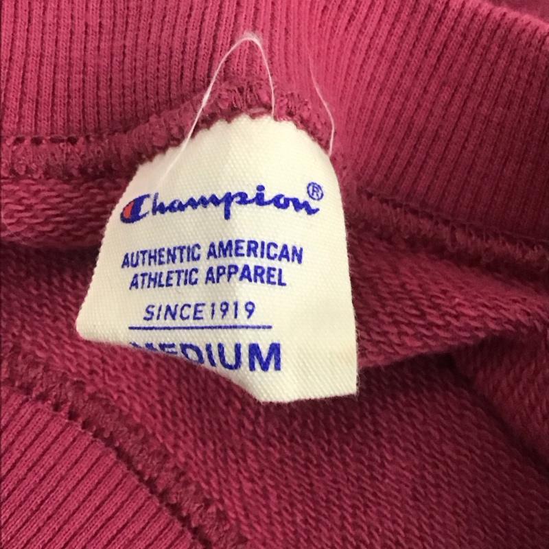チャンピオン Champion トレーナー 長袖 CWSN012R スウェット M ワンポイント ボルドー / ボルドー / レディース USED 古着 中古 10109604