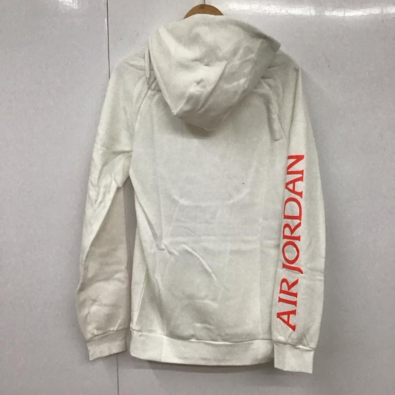 エアジョーダン AIR JORDAN パーカー 長袖 bv6010-100 JUMPMANCLASSICSFLCPO 長袖パーカー プルオーバーパーカー S プリント 白 / ホワイト / メンズ USED 古着 中古 10131254