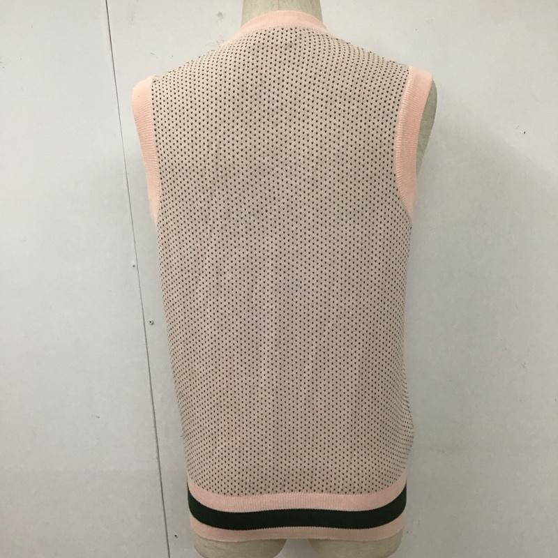 ユナイテッドアローズ UNITED ARROWS ベスト ベスト ニットベスト ノースリーブカットソー セーター Vネックカットソー M 総柄 緑 / グリーン / X 桃 / ピンク / メンズ USED 古着 中古 10111641