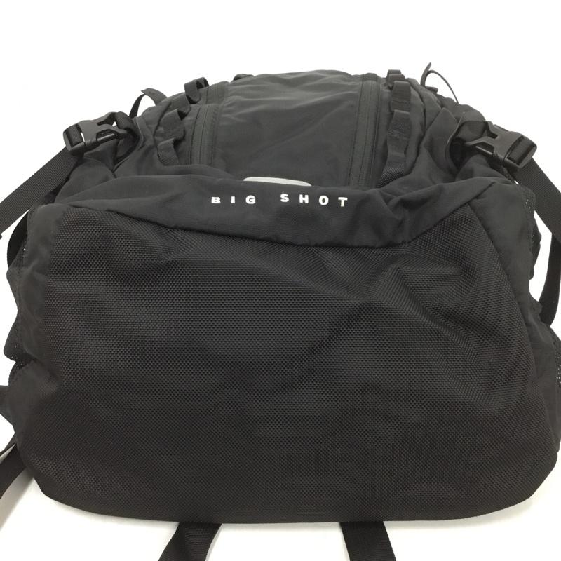 ザノースフェイス THE NORTH FACE リュックサック、デイパック リュックサック、デイバッグ NM72005 BIG SHOT クラシック バックパック ロゴ、文字 黒 / ブラック / メンズ USED 古着 中古 10125414