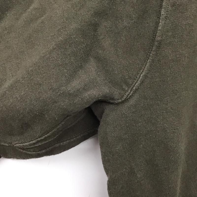 フラグスタフ FLAGSTUFF パーカー 長袖 長袖スウェットパーカー プルオーバー ジップアップパーカー L ロゴ、文字 茶 / ブラウン / メンズ USED 古着 中古 10138431