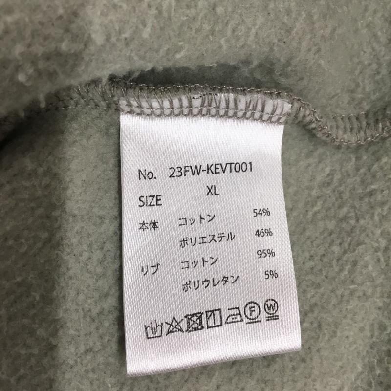 ケルティ KELTY トレーナー 長袖 23fw-kevt001 スウェット 長袖トレーナー クルーネックカットソー XL ロゴ、文字 灰 / グレー / メンズ USED 古着 中古 10121802