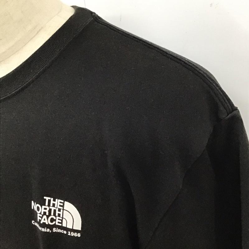 ザノースフェイス THE NORTH FACE Tシャツ 半袖 NT32332 ショートスリーブヒストリカルロゴティー XL ロゴ、文字 黒 / ブラック / レディース USED 古着 中古 10116517