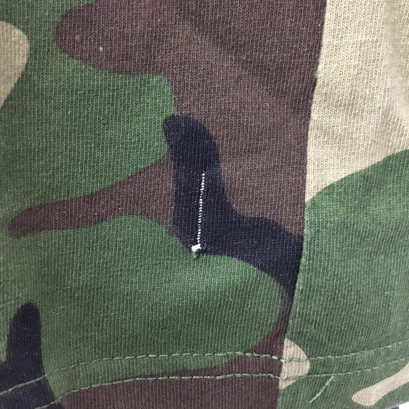 古着 USED Tシャツ 半袖 半袖カットソー プリントTシャツ クルーネックカットソー ミリタリーシャツ XL カモフラージュ柄・迷彩 マルチカラー / マルチカラー / メンズ USED 古着 中古 10106487