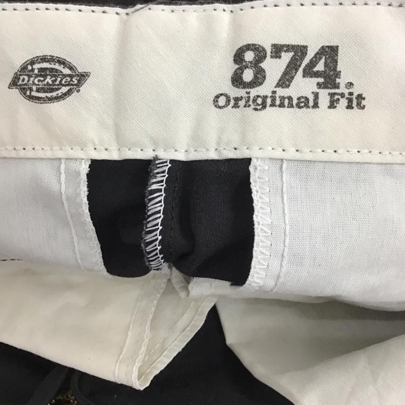 ディッキーズ Dickies パンツ ワークパンツ、ペインターパンツ 32インチ 無地 黒 / ブラック / メンズ USED 古着 中古 10130482