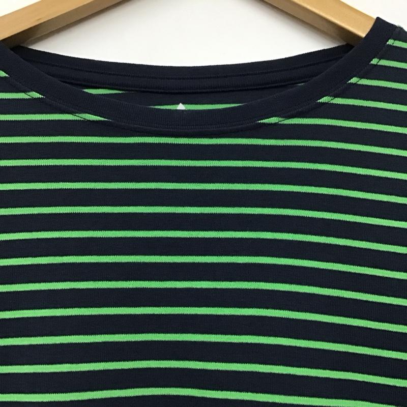 モンベル mont-bell Tシャツ 長袖 1104819 WIC.ボーダーロングスリーブT M ボーダー柄 マルチカラー / マルチカラー / レディース USED 古着 中古 10131565