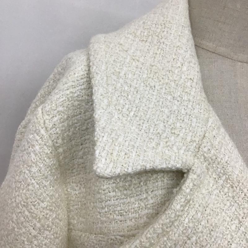 ダズリン dazzlin コート コート一般 FREE 無地 白 / ホワイト / レディース USED 古着 中古 10106150