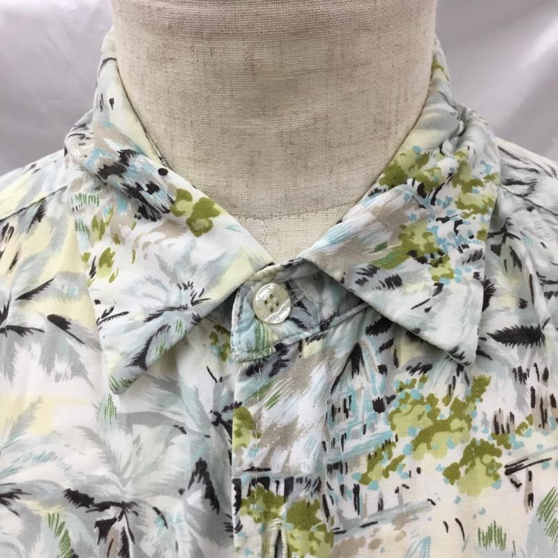ステューシー STUSSY シャツ、ブラウス 半袖 半袖シャツ カラーシャツ 半袖カットソー アロハシャツ 90s L 総柄 マルチカラー / マルチカラー / メンズ USED 古着 中古 10105808
