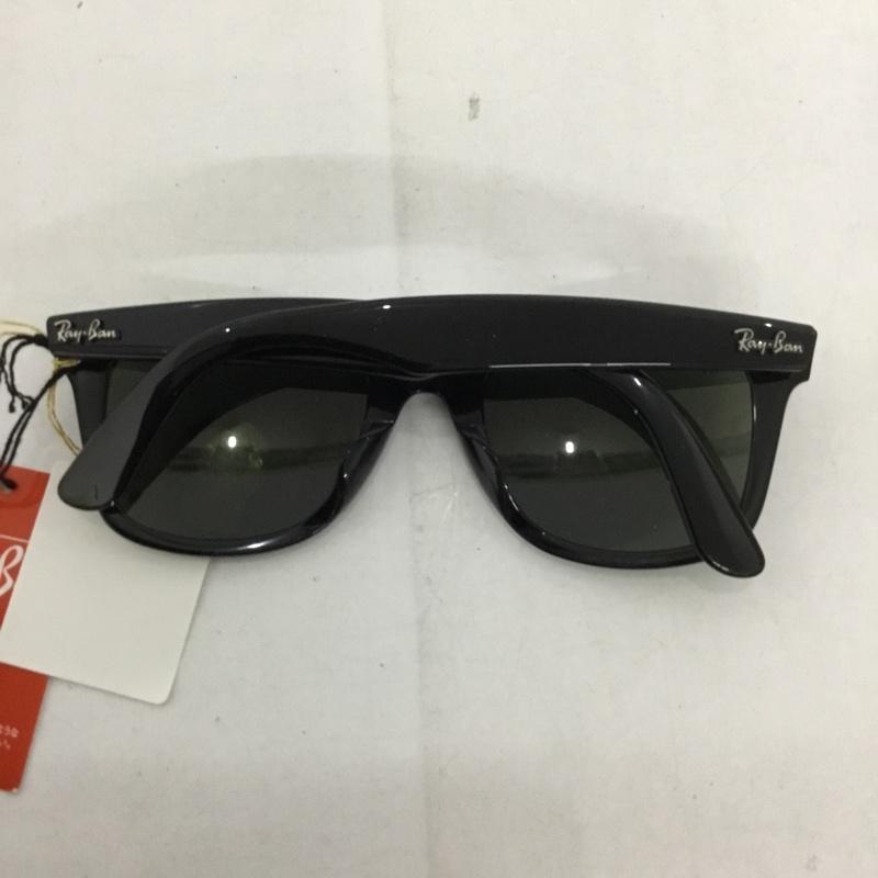 レイバン Ray-Ban めがね・サングラス サングラス RB2140-F WAYFARER カラーレンズ ケース付き ロゴ、文字 黒 / ブラック / メンズ USED 古着 中古 10129414