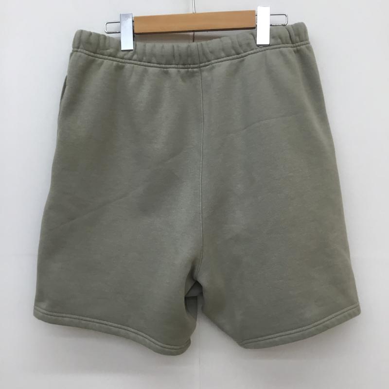 エッセンシャルズ ESSENTIALS パンツ ショートパンツ M ロゴ、文字 カーキ / カーキ / メンズ USED 古着 中古 10135002