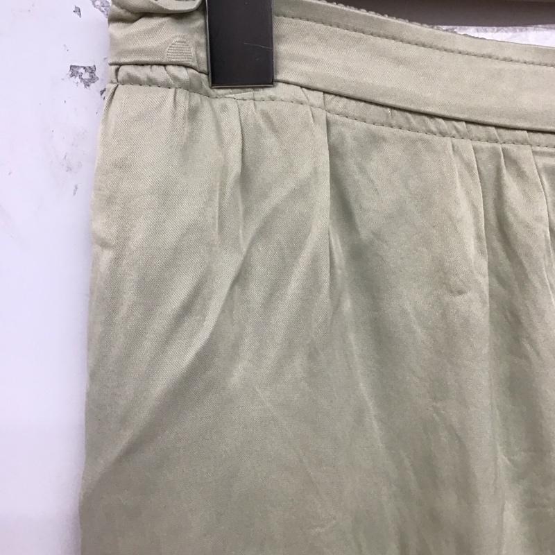 ザラ ZARA パンツ スラックス XS 無地 カーキ / カーキ / レディース USED 古着 中古 10129527