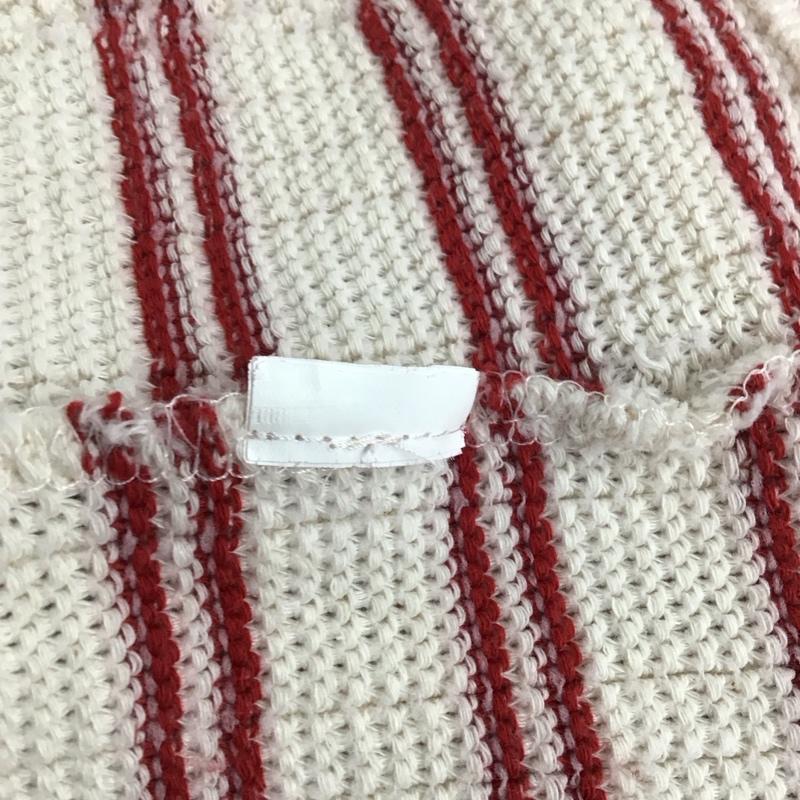 ザラ ZARA ニット、セーター 長袖 L ボーダー柄 マルチカラー / マルチカラー / レディース USED 古着 中古 10134272