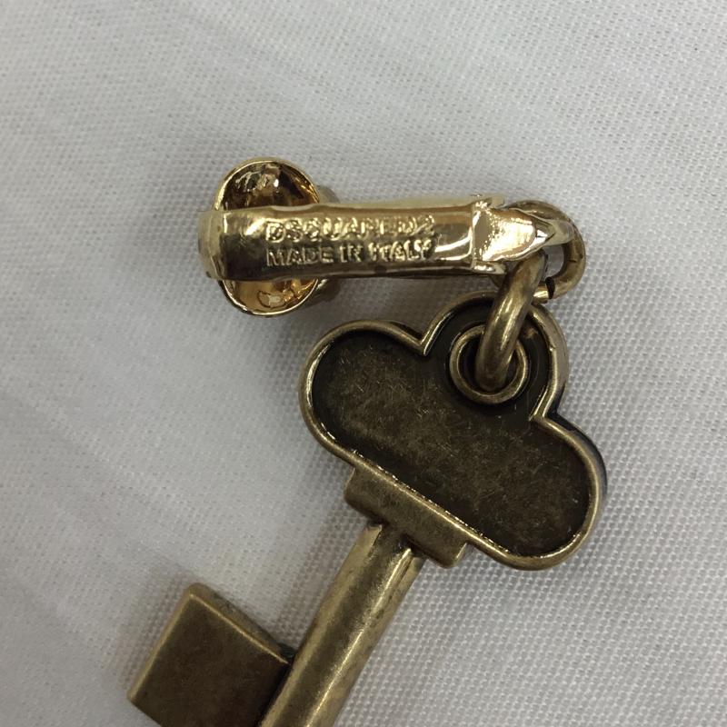 ディースクエアード2 DSQUARED2 アクセサリー ピアス key-pendant clip-on single earring シングルイヤリング ロゴ、文字 金 / ゴールド / メンズ USED 古着 中古 10129678
