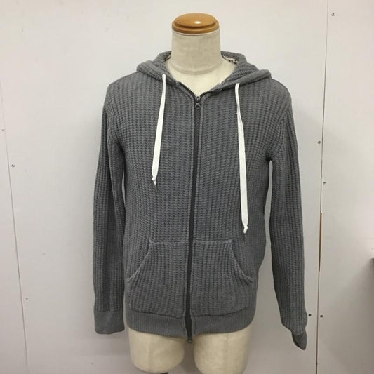 ビームス ハート BEAMS HEART パーカー 長袖 長袖パーカー ジップアップパーカー スウェット L 無地 灰 / グレー /  メンズ USED 古着 中古 10126261
