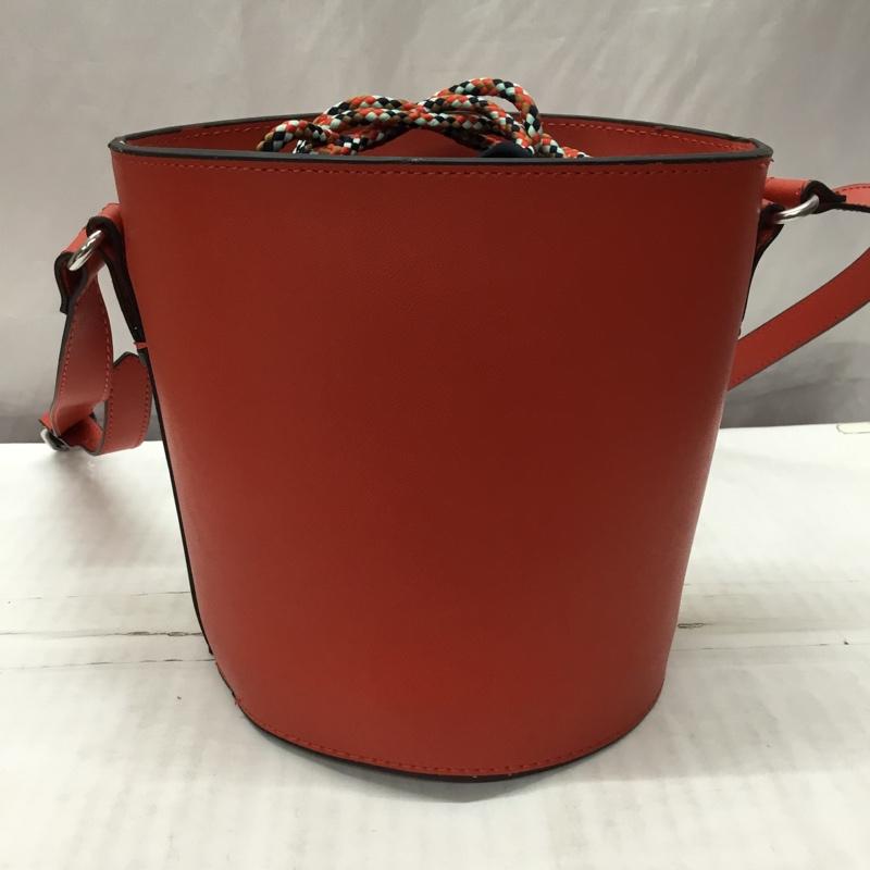 ザラ ZARA ショルダーバッグ ショルダーバッグ 4434 204 020 バケツ型 無地 赤 / レッド / レディース USED 古着 中古 10122303