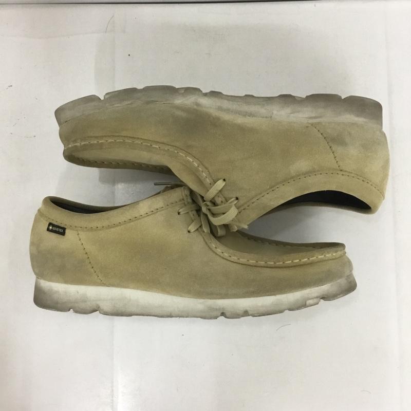 クラークス オリジナルズ Clarks Originals カジュアルシューズ カジュアルシューズ 21621 ワラビー GTX UK9 箱有 US:10 無地 ベージュ / ベージュ / メンズ USED 古着 中古 10137377