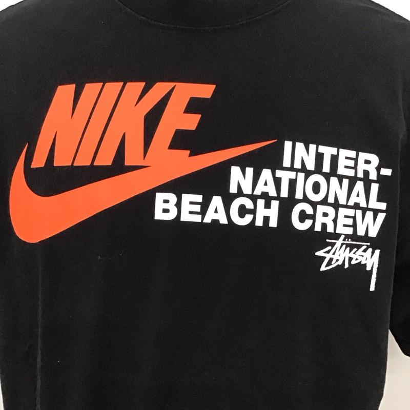 ナイキ NIKE Tシャツ 半袖 dd3070-010 NIKE×STUSSYREACHTHEBEACHPOSSETEE 半袖カットソー M プリント 黒 / ブラック /  メンズ USED 古着 中古 10113126