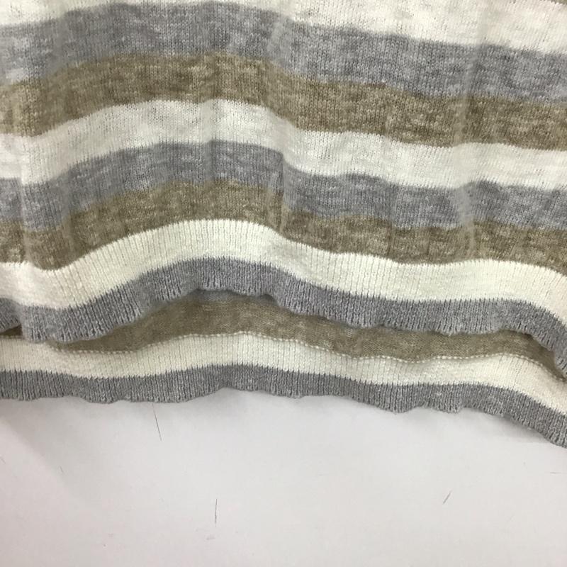 セオリー theory カットソー 半袖 S ボーダー柄 マルチカラー / マルチカラー / レディース USED 古着 中古 10129663