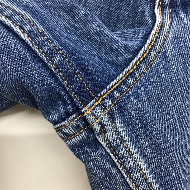 リーバイストラウスアンドコー Levi Strauss & co. パンツ デニム、ジーンズ デニムパンツ ワイドパンツ カジュアルパンツ ストレッチ 30インチ 無地 インディゴ / インディゴ / メンズ USED 古着 中古 10136567