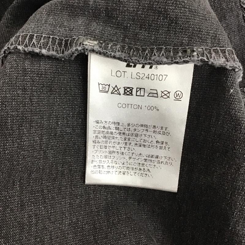 ラファイエット Lafayette Tシャツ 半袖 半袖カットソー プリントTシャツ クルーネックカットソー XL ロゴ、文字 黒 / ブラック / メンズ USED 古着 中古 10131250