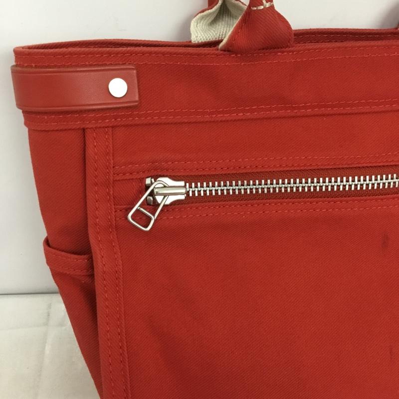 ポーターガール PORTERGIRL トートバッグ トートバッグ ロゴ、文字 赤 / レッド / レディース USED 古着 中古 10148467