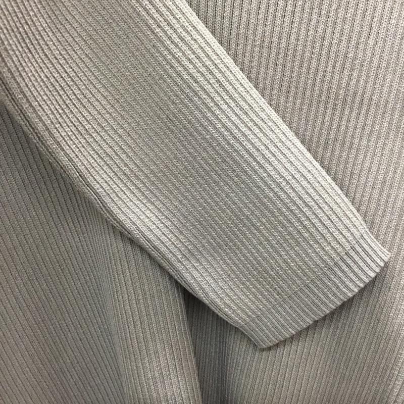 ザラ ZARA カットソー 長袖 M 無地 ベージュ / ベージュ / レディース USED 古着 中古 10121969