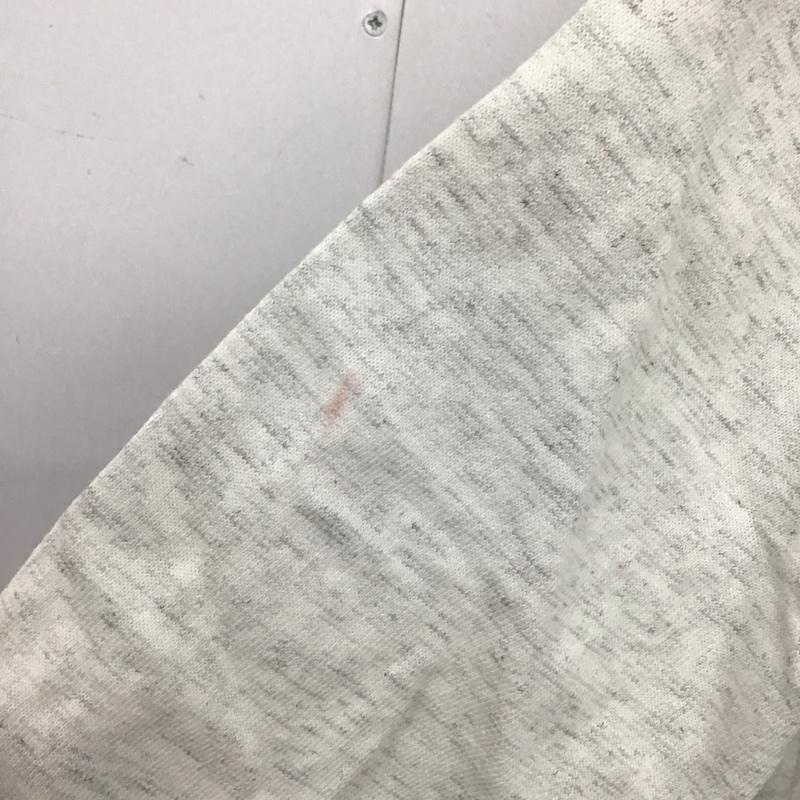 古着 USED Tシャツ 半袖 半袖カットソー プリントTシャツ クルーネックカットソー 古着 XL プリント 灰 / グレー / メンズ USED 古着 中古 10107694