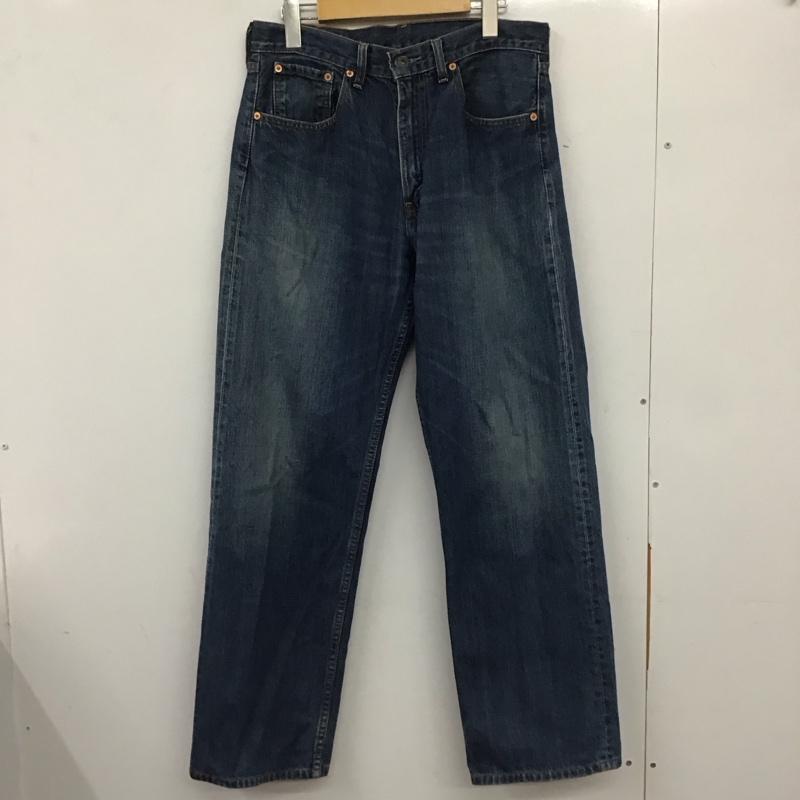 リーバイストラウスアンドコー Levi Strauss & co. パンツ デニム、ジーンズ デニムパンツ ワイドパンツ カジュアルパンツ 33インチ 無地 インディゴ / インディゴ / メンズ USED 古着 中古 10137113
