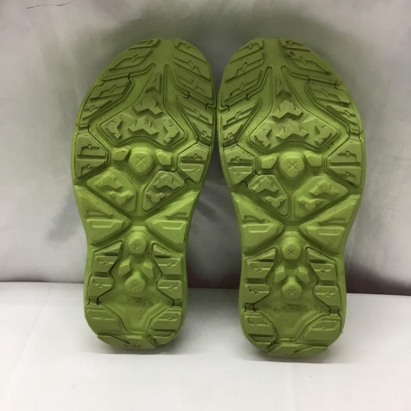 ホカオネオネ HOKA ONEONE アウトドアシューズ アウトドアシューズ 1123112DCLG HOPARA 30cm スニーカー ハイキング 30.0cm ロゴ、文字 薄緑 / ライトグリーン / メンズ USED 古着 中古 10123260