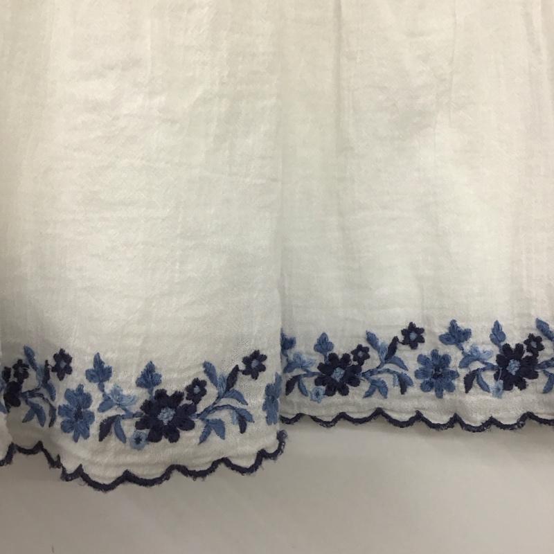 ポロラルフローレン POLO RALPH LAUREN スカート ミニスカート ミニスカート フレアスカート 刺繍 白 / ホワイト / レディース USED 古着 中古 10136113
