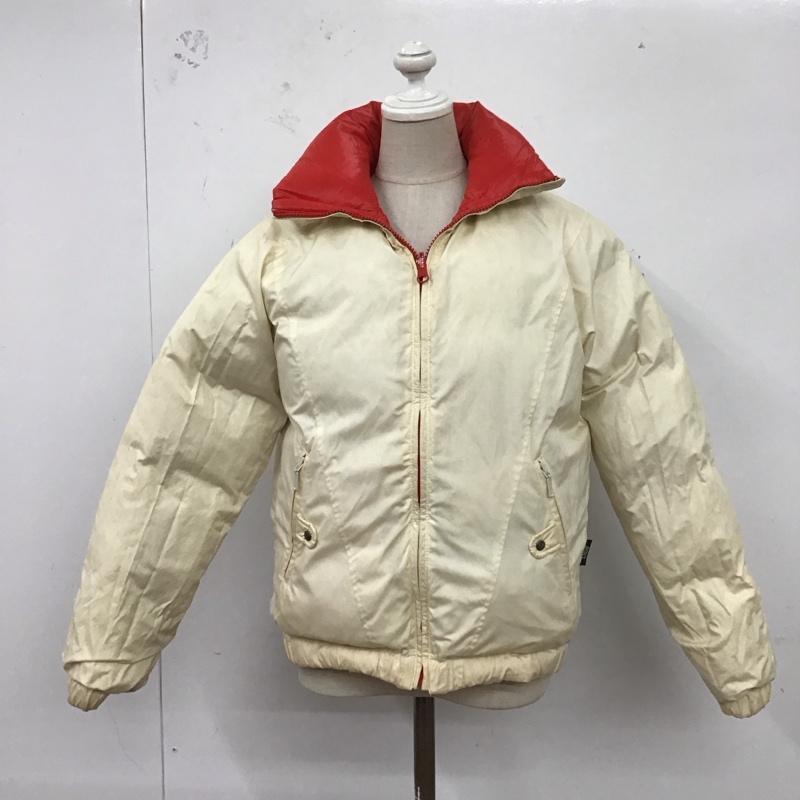 モンクレール MONCLER ジャケット、上着 ジャンパー、ブルゾン ジップアップジャケット ジャンパー ジャケット ダウンジャケット アウター ロゴ、文字 赤 / レッド / レディース USED 古着 中古 10124347