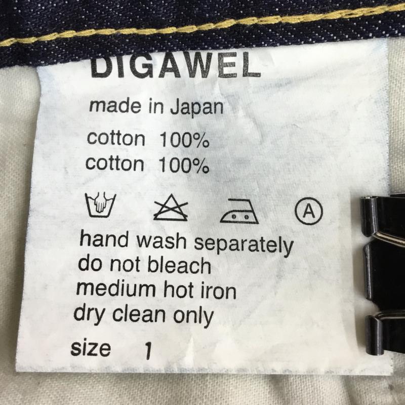 ディガウェル DIGAWEL パンツ デニム、ジーンズ 1 無地 インディゴ / インディゴ / メンズ USED 古着 中古 10134242