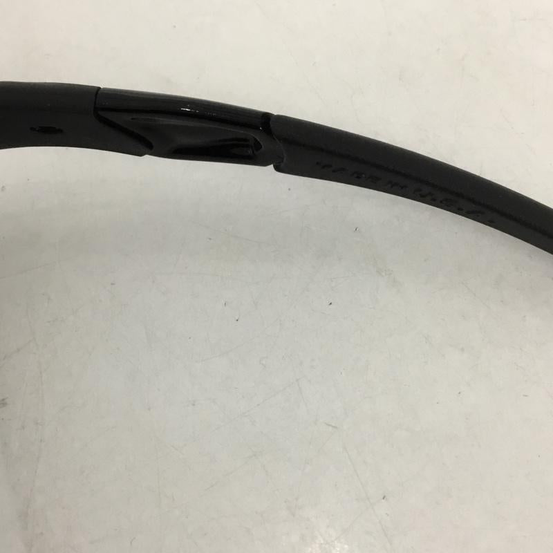 オークリー OAKLEY めがね・サングラス サングラス 12-900J FLAK JACKET スポーツサングラス ミラーレンズ 箱有 ロゴ、文字 黒 / ブラック / メンズ USED 古着 中古 10129374