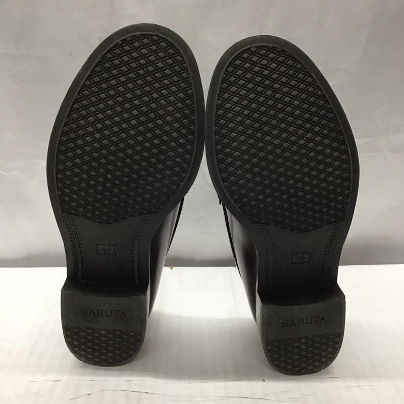 HARUTA HARUTA ローファー ローファー 3048 コインローファー 22EEE 箱有 22.0cm 無地 茶 / ブラウン / レディース USED 古着 中古 10121060