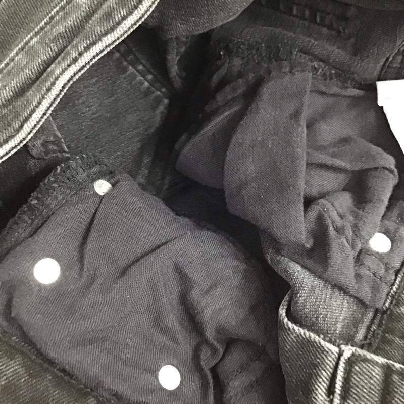 ザラ ZARA パンツ デニム、ジーンズ 38 無地 黒 / ブラック / レディース USED 古着 中古 10150438