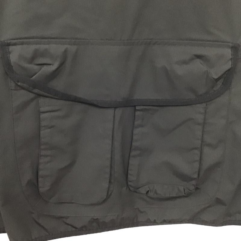ザラ ZARA ベスト ベスト ジップアップベスト ノースリーブカットソー アウター XL 無地 黒 / ブラック / メンズ USED 古着 中古 10137634