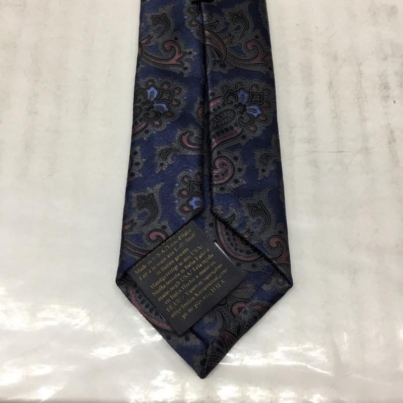 ブルックスブラザーズ BROOKS BROTHERS ネクタイ ネクタイ シルク USA製 ペイズリー 総柄 マルチカラー / マルチカラー / メンズ USED 古着 中古 10113601