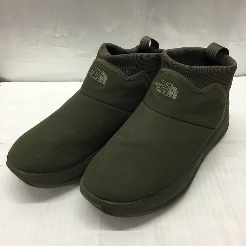 ザノースフェイス THE NORTH FACE アウトドアシューズ アウトドアシューズ NF52181 FIREFLY BOOTIE キャンプ 難燃 防寒 26cm 26.0cm ロゴ、文字 カーキ / カーキ / メンズ USED 古着 中古 10116890