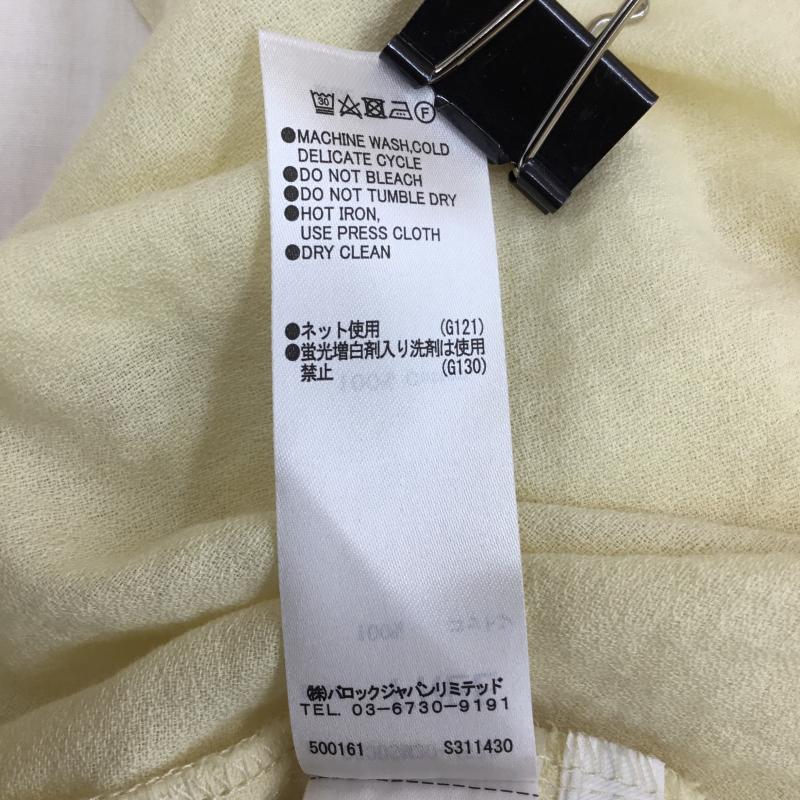 スライ SLY シャツ、ブラウス 長袖 FREE 無地 黄 / イエロー / レディース USED 古着 中古 10134788