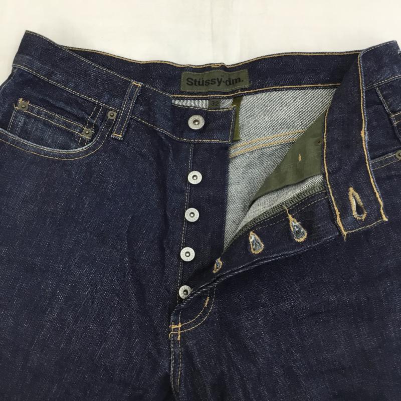 ステューシー STUSSY パンツ デニム、ジーンズ Stussy-dm 32インチ 無地 インディゴ / インディゴ / メンズ USED 古着 中古 10136419