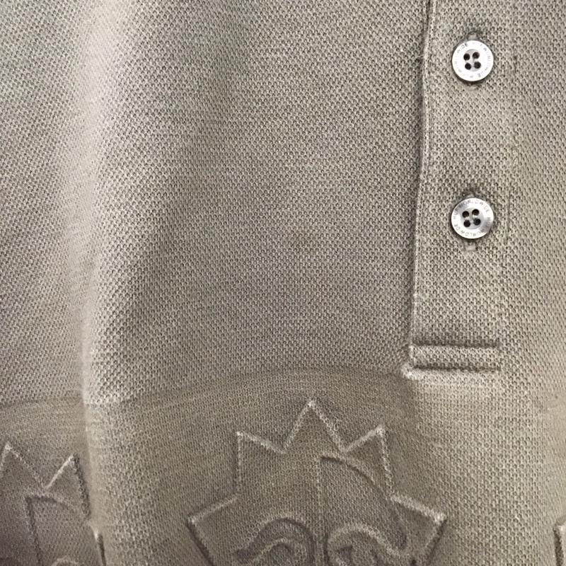 ハフ HUF ポロシャツ 半袖 半袖ポロシャツ 半袖カットソー カラーシャツ S ロゴ、文字 茶 / ブラウン / メンズ USED 古着 中古 10130125