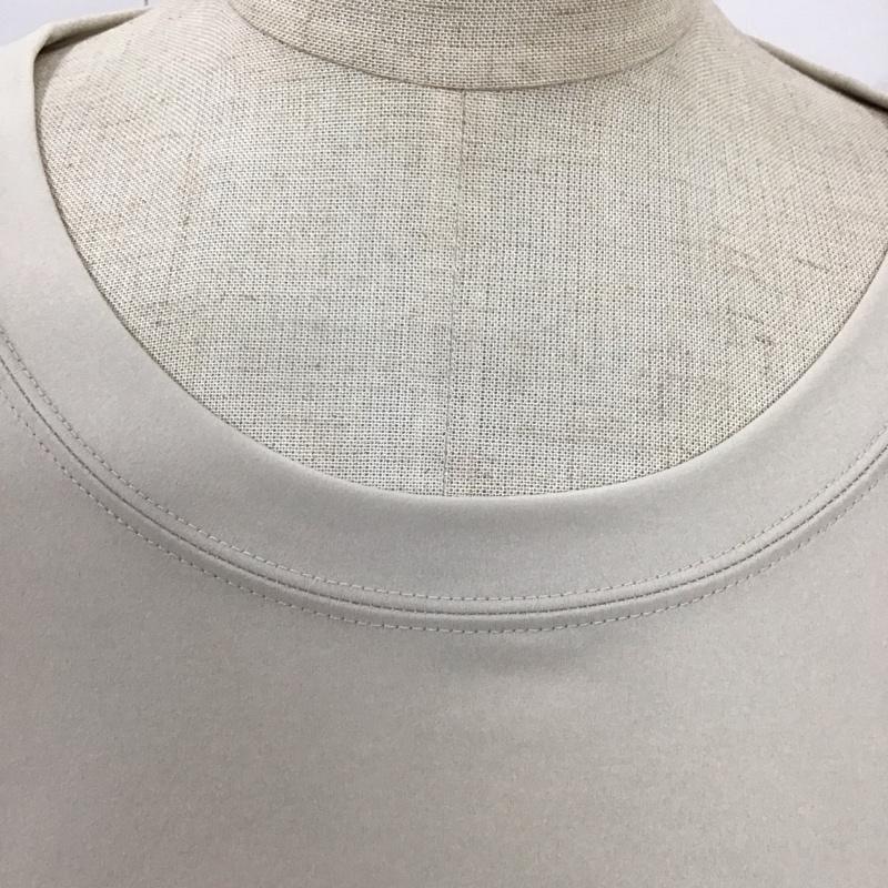ヨート YORT カットソー 半袖 半袖カットソー シースルーカットソー 半袖シャツ 38 無地 ベージュ / ベージュ / レディース USED 古着 中古 10118589