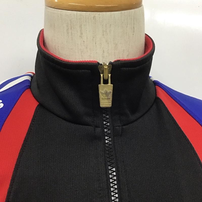 アディダス adidas ジャケット、上着 ジャンパー、ブルゾン ジップアップジャケット アウター ジャージ 古着 スポーツウェア ロゴ、文字 マルチカラー / マルチカラー / メンズ USED 古着 中古 10108013