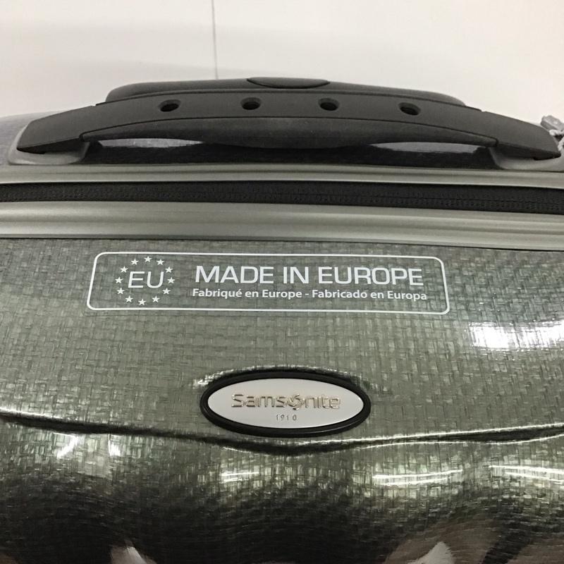 サムソナイト Samsonite スーツケース、トランク スーツケース、トランク 53449-1041 Samsonite 55cm 36L ブラック 機内持ち込み可 キャリーケース 無地 緑 / グリーン / メンズ USED 古着 中古 10125194