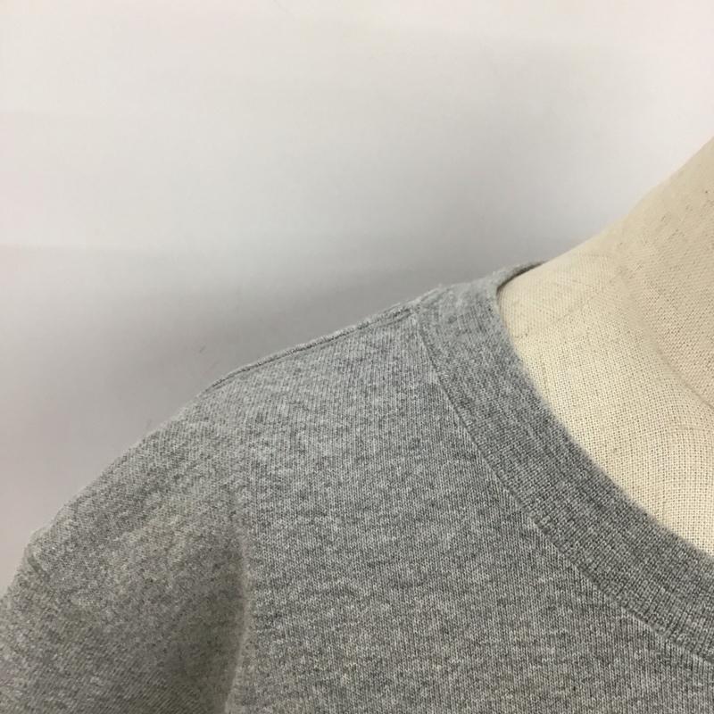 ザノースフェイス THE NORTH FACE Tシャツ 半袖 NTW32248 ヌプシコットンTee L ロゴ、文字 灰 / グレー / レディース USED 古着 中古 10116192