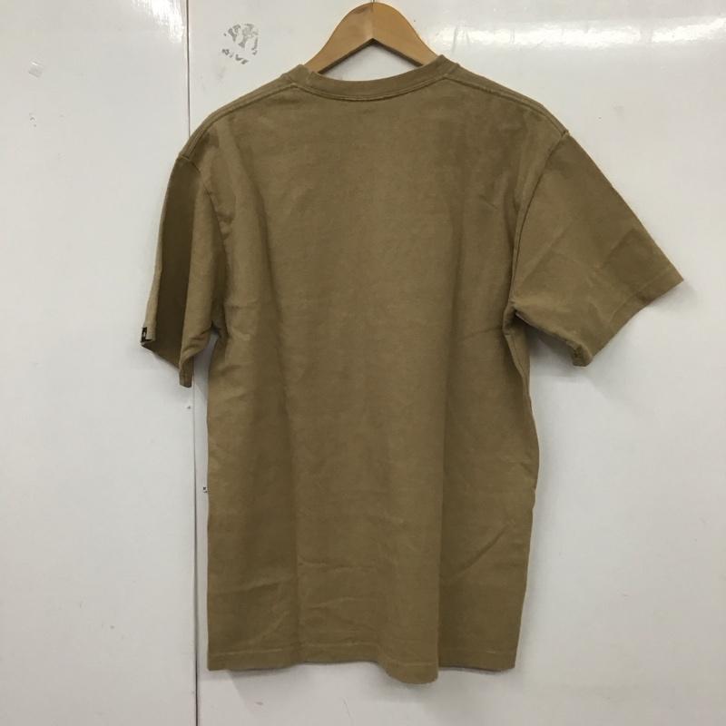 ザノースフェイス THE NORTH FACE Tシャツ 半袖 nt81838 BOXLOGOTEE 半袖カットソー クルーネック L ロゴ、文字 ベージュ / ベージュ / メンズ USED 古着 中古 10129523
