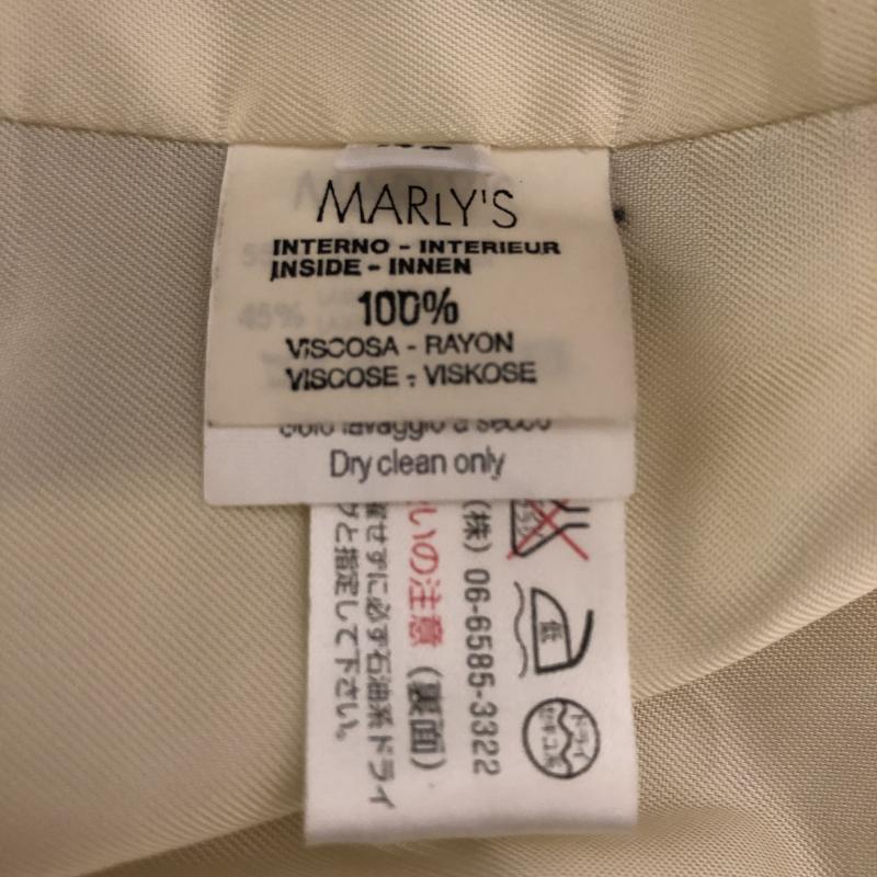 マルリス MARLY S コート コート一般 42 無地 白 / ホワイト / レディース USED 古着 中古 10014874
